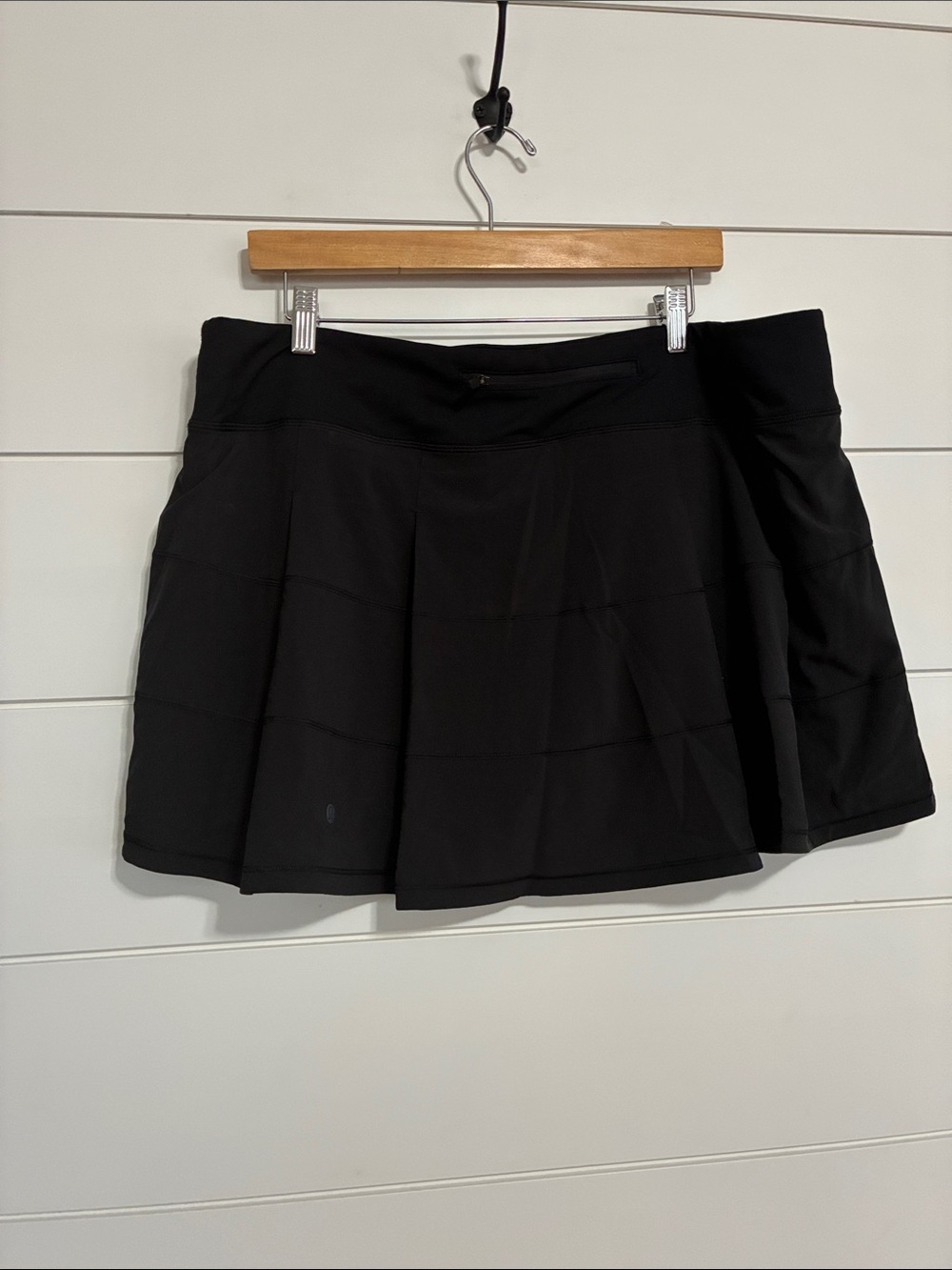 Lululemon Pace Rival Skirt Long in Black size 16 - Picture 7 of 8